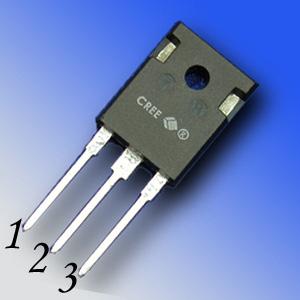 C3D26D Silicon Carbide Schottky Diode Z-Rec Rectifier RM = 6 V ( =135 C) = 26 ** Q c = 48 nc** Features 6-Volt Schottky Rectifier Zero Reverse Recovery Current Zero Forward Recovery Voltage