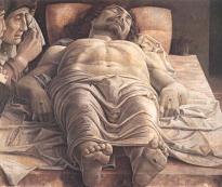 Andrea Mantegna (1431-1506) Or, Spatial illusionism The Lamentation