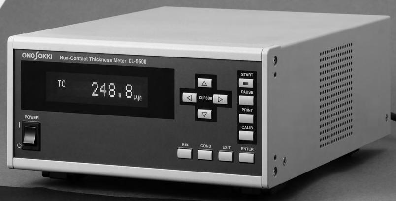 Series Electrostatic capacitance-type non-contact th Outline The Series non-contact thickness meters use an electrostatic capacitance-type gap detector to measure conductors, semiconductors and