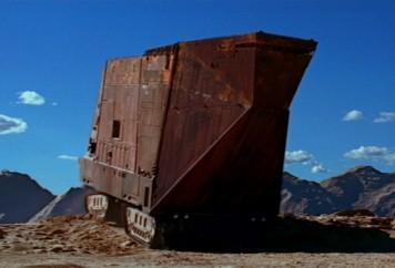 The Sandcrawler The Czerka Corporation Multi-Environment Tracked Transport (M-ETT) -- colloquially referred to as a "sandcrawler" -- is designed for environments where repulsorcraft are too difficult