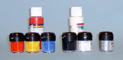 When choosing paint, different types of miniature and model paint are available, but make sure that you use acrylic paint.