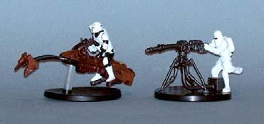 Snowtrooper on Blizzard Force Speeder Bike (Part 1) By Jack Irons Welcome to the eleventh in a series of articles about customizing Star Wars Miniatures.