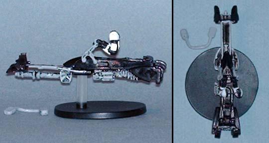 In the last article, we began building a custom of a Snowtrooper on the Blizzard Force Speeder Bike that led the Imperial troops in the Battle of Hoth.