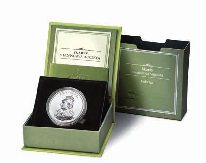 Jadwiga of Anjou Collector coins Face value: 500 zł metal: Au 999.9/1000 finish: standard diameter: 45 mm weight: 62.