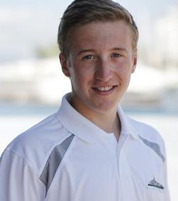 He embarked on a career in yachting in 2012 after completing his