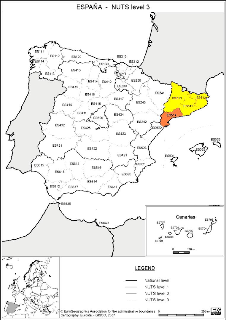 Tarragona NUTS 3 region with specific strengths 10,7 % Population (800.000) 10,4 % GDP (20.