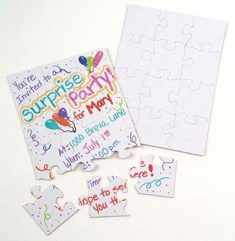 Other s Other s Compoz A - 12 pc puzzle Blank puzzle boards just waiting to be decorated! Great for unique cards, party invitations and more.