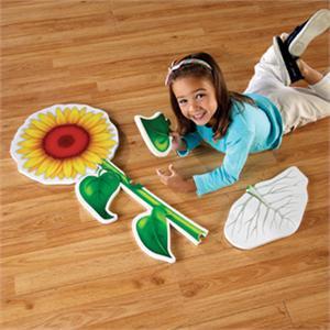 21 Children's faces will light up when they see this cherry sunflower puzzle designed to teach the parts of a plant!