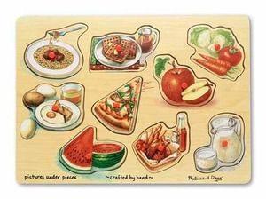 Wooden s Realistic pictures of favorite, healthy foods on high quality wooden pieces are a must for every pre-school classroom and home.