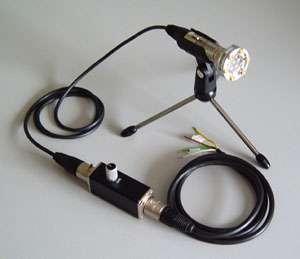 Condenser Microphone CM6/CMPA40-5V The condenser microphone CM6/CMPA40-5V consists of three components.