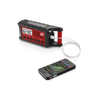 battery, Hand Crank Allows you to recharge the radio during a power outage or anytime away from a power source, Rechargeable battery replaceable, long life 2000 mah Lithium Ion battery Extremely