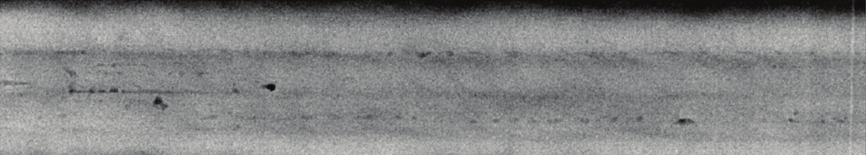 In this case of 25,3 mm wall thickness, the requirement of ISO/DIS 10893-7 for a minimum SNRn > The integration time of digital radiography and the exposure time of conventional film technique using