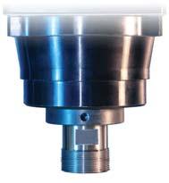 Insert collet at slight angle to engage collet groove in locking ring of nut. 2.