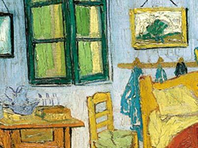 Vincent s Bedroom in Arles Oil on canvas, 56.5 x 74.0 cm. Saint-Rémy: September, 1889 Bedroom, The Oil on canvas, 73.6 x 92.