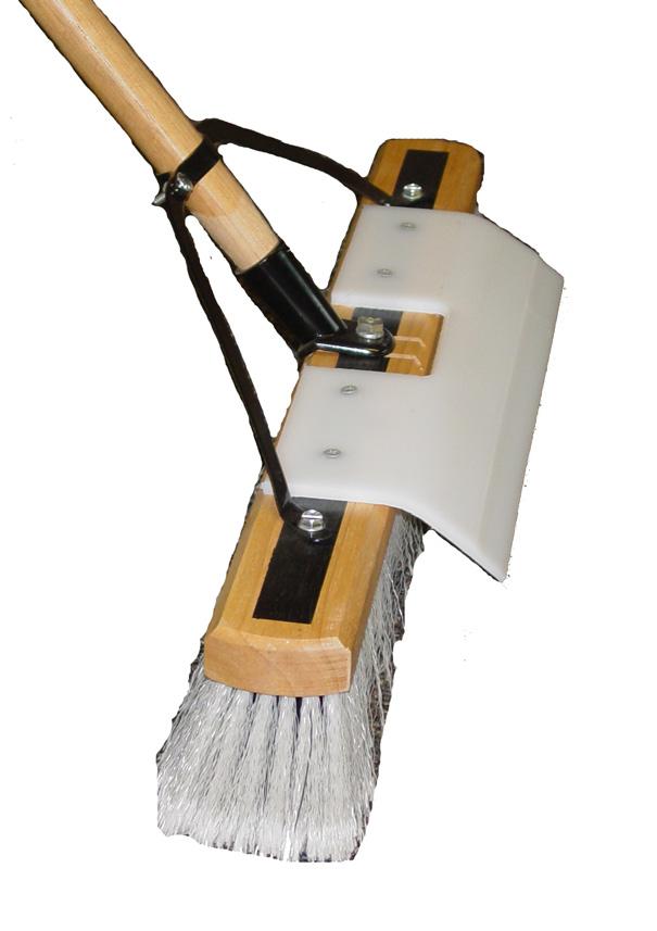 00 CF145A Brooms Broom scraper with hardware for open topped metal broom heads. (does not include broom) 0365 $9.00 75316 Traditional, premium Corn Broom. 74714 $24.