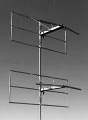 Band I (Low VHF) TV Panel Arrays 44-88 MHz L Series The L series of panels are low wind load antennas suitable to provide a customized coverage for any single TV channel in Band I.