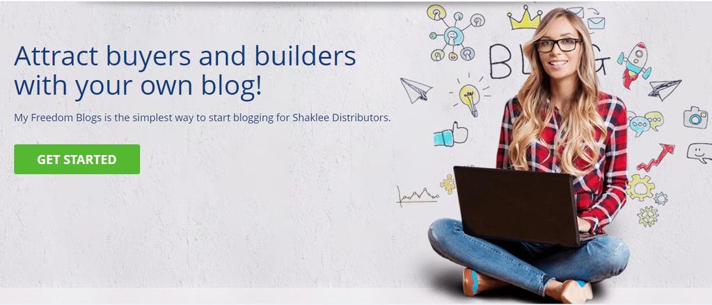 If you'd like to start using a blog to boost your Shaklee