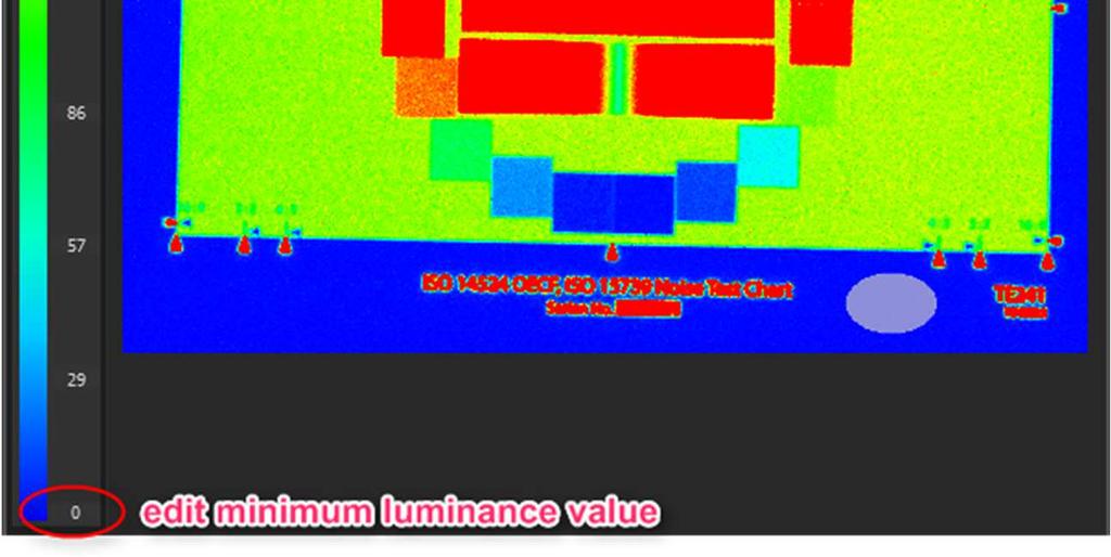When loading an image the maximum and minimum luminance values in the image are calculated and used as limits for this scaling.