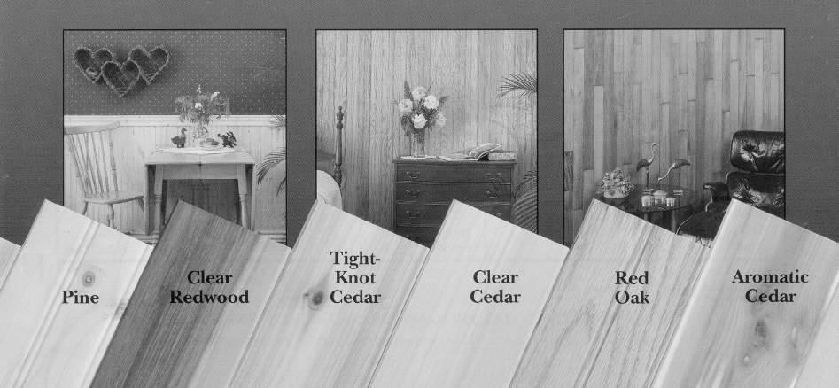 4 Effective April 3, 2017 QUALITY MILLWORK ITEMS Special Order Special Order WOODWAY PACKAGED T & G PANELING 5/16 x 3-1/2'' code order # name face grade length retail CEDAR (weight 9 1/2 lbs per pkg.