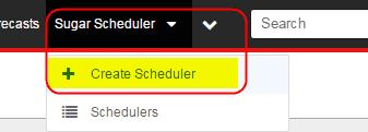Configuration 25 SugarCRM will open the Schedulers page and display a list of the scheduled jobs.