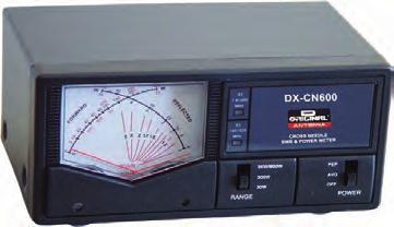 power range HF/VHF:30 / 300 / 3000 W VHF/UHF:30 / 300 / 600 W connections 1 x PL (HF/VHF) 2 x N (VHF/UHF) dimensions 165 x 65 x 100 mm for standing