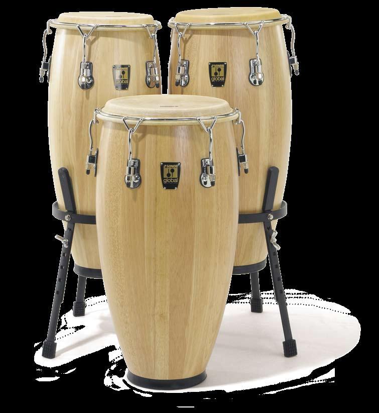 (specifications see GCW 10 S) GCW 12 S 12" Global Conga, height 28" (specifications see GCW
