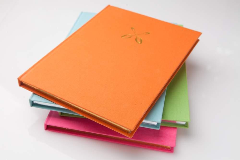 Cloth Covered Notebook WS $12.00 each.