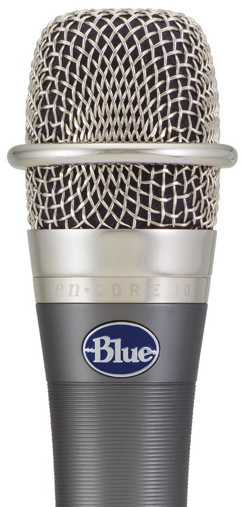congratulations From Blue Microphones, makers of the finest studio recording microphones you can find, comes the en CORE 100, a studio-grade handheld dynamic microphone designed to deliver