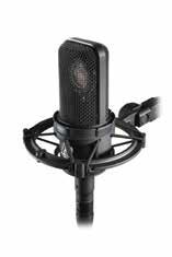 Studio Microphones 40 Series AT4040SM Cardioid Condenser Microphone cardioid Technically-advanced large diaphragm tensioned specifically to provide smooth, natural sonic