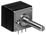 7mm Size Metal Potentiometer RK7 Series High-grade potentiometer featuring good control feel and superior features.