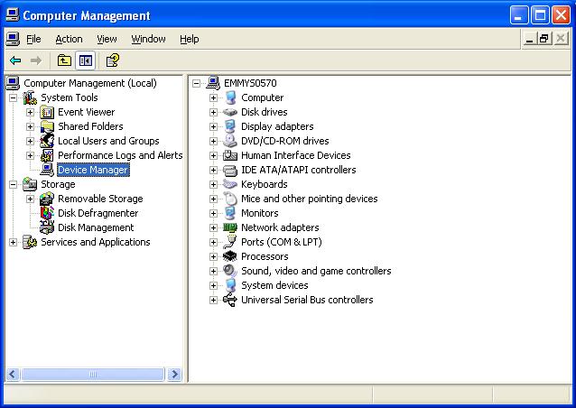 Ansur TNT12000 Users Manual Figure 2-7. Device Manager Window gao07.bmp 5.