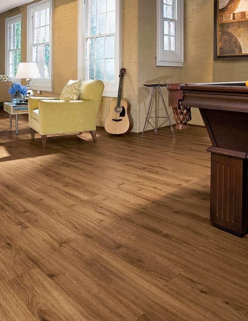 10-year residential warranty 36 long planks in 6 width simulate the look of hardwood Square edges and ends for easy placement during installation Reliable 0.