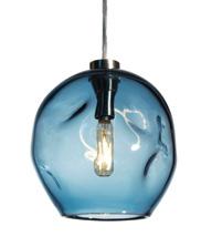 Additional custom sizes available Metal stem or chain 2 medium-based sockets, 75 watt max each 5" round canopy Opaque diffuser CAIRN PENDANT Pear Finial Semi-flushmount Shown: