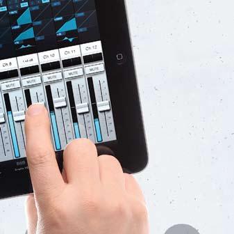 mixer functions, visual feedback,drag-and-drop Scenes / presets and much more.