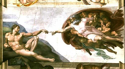 Michelangelo Bonoroti Michelangelo the painter: The Creation of Man Sistine Chapel Michelangelo saw himself as primarily