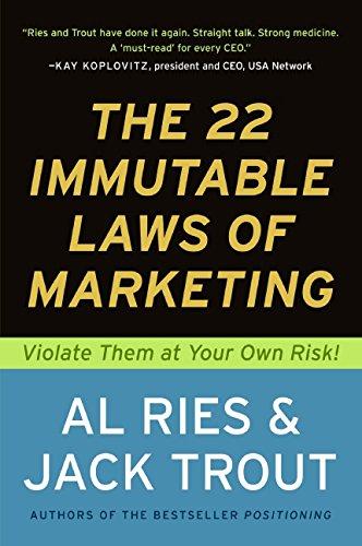 A clear, concise writing style and just the right dose of humor explain the role of epidemiology in measuring dise The 22 Immutable Laws of Marketing: Violate Them at Your Own Risk!
