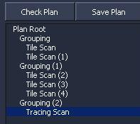 TileScan cannot have subgroups.