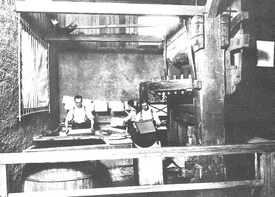 Early papermaking Source: