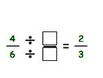 splitting, and to merging or regrouping parts to form equivalent fractions representing a given numerical fraction in higher or lower terms 4.1 4.2 4.3 4.4 4.5 4.