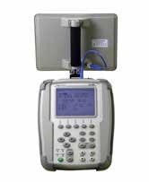 General Radiated Testing: The IFR 6000 is supplied with a lightweight fully sealed directional antenna that may be test set mounted, hand held or tripod mounted.