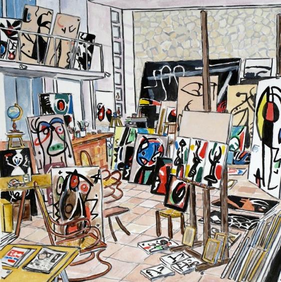 Miró s Studio, Mallorca, 2016,