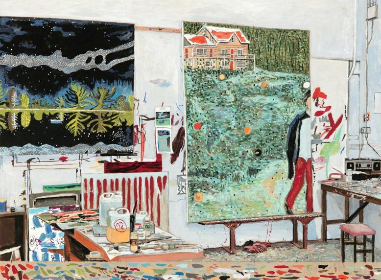 Peter Doig s Studio at Chelsea College of Art,"