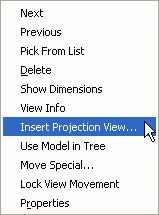9. Now that view movement is unlocked, re-select the view and using left-clickdrag you can move the view to the required location. The next step is to create what are known as Projected Views.