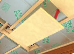 Step 9: Internal Insulation 9a Install 25mm insulation between battens and apply expanding