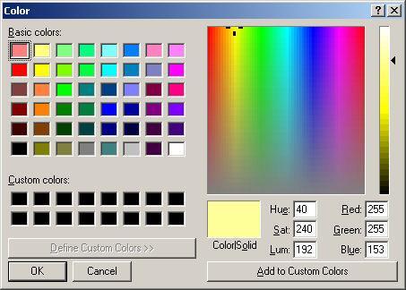WHICH COLOR REPRESENTATION SYSTEM SHOULD I USE? Modern software and operating systems usually support multiple color representation systems.