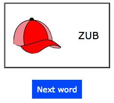 Artificial language Zorx XEK RAV ZUB KOR Three stages of language learning: 1 2