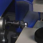 corner edges in less than 3 seconds. Simply place the workpiece into the unit, start the machine and the corner is rounded.