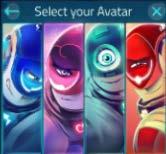 Meet the Avatars Customize Cue with an Avatar of your choice.