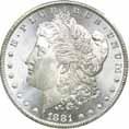 00 Each #136894 1881-CC Morgan Dollars PCGS Graded