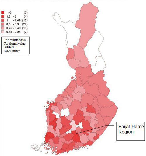 Practice before theory The Lahti case provides an interesting example of a region working with Smart Specialisation even before the term was widely introduced.